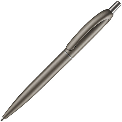 Ручка шариковая Bright Spark  металлик (Серый)