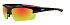 Солнцезащитные очки ZIPPO спортивные, унисекс, чёрные, оправа из поликарбоната - Фото 1