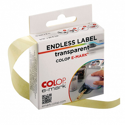 Клейкая лента для принтера Colop e-mark, прозрачная (Прозрачный)