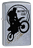 Зажигалка ZIPPO с покрытием Street Chrome, латунь/сталь, серебристая, матовая, 38x13x57 мм - Фото 1