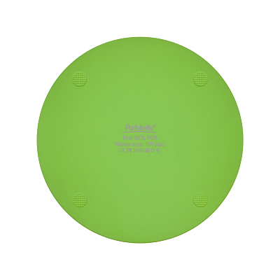 Беспроводное зарядное устройство с подсветкой 15W Auris, салатовое