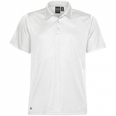 Рубашка поло мужская Eclipse H2X-Dry, белая (Белый)