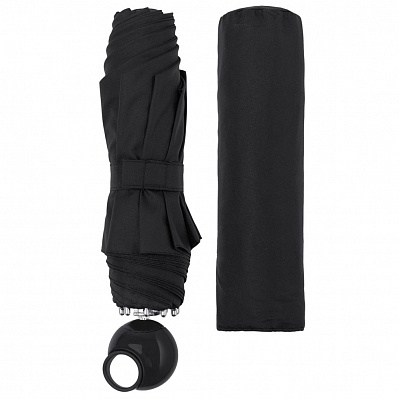 Зонт складной Floyd с кольцом  (Черный)