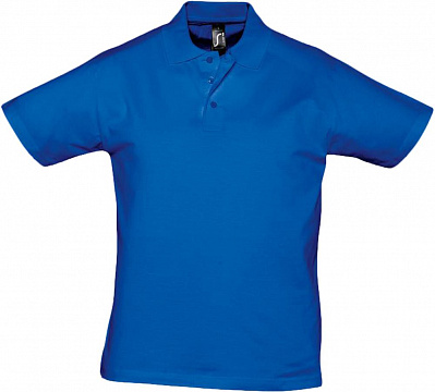 Рубашка поло мужская Prescott Men 170, ярко-синяя (royal) (Синий)