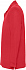 Рубашка поло мужская с длинным рукавом Star 170, красная - Фото 3