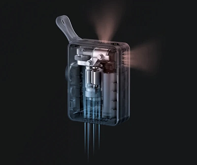 Портативный компрессор HOTO Portable Electric Tire Inflator