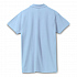 Рубашка поло мужская Spring 210, голубая - Фото 2