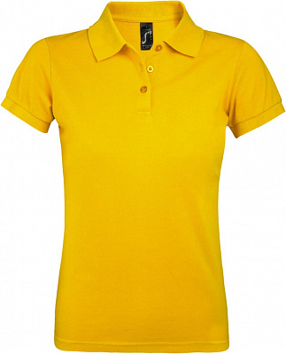 Рубашка поло женская Prime Women 200 желтая (Желтый)