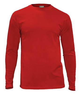 Футболки REDFORT Man  дл. рукав (Красный)