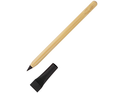 Вечный карандаш из бамбука Recycled Bamboo (Натуральный/черный)