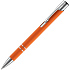 Ручка шариковая Keskus Soft Touch, оранжевая - Фото 1