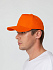 Бейсболка Standard, оранжевая - Фото 5
