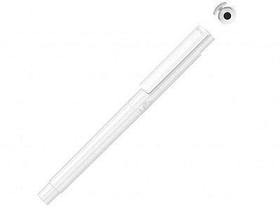 Ручка- роллер из переработанного rPET материала Recycled Pet Pen Pro R (Белый)