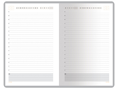 Ежедневник недатированный А5 Mercury