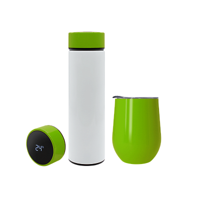 Набор Hot Box Duo C W (белый с салатовым)