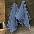 Полотенце махровое «Кронос», среднее, синее (дельфинное) - Фото 5