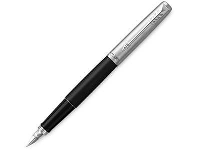 Ручка перьевая Parker Jotter Core, M (Черный, серебристый)