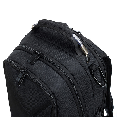 Рюкзак TORBER DRIVE с отделением для ноутбука 15.6", чёрный, полиэстер, 32 х 14 х 52 см, 24л