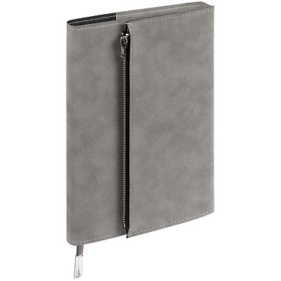 Ежедневник Grace на заказ, недатированный, серый