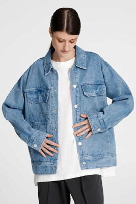 Куртка джинсовая O2, голубая