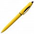 Ручка шариковая S! (Си), желтая - Фото 4