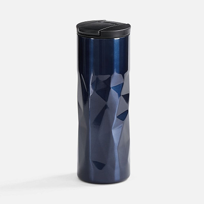 Термостакан Gems Black Sapphire, черный сапфир (синий) (Синий)