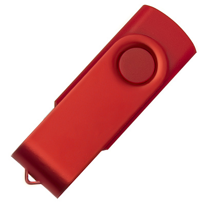 USB flash-карта DOT (16Гб) , 5,8х2х1,1см, пластик, металл (Красный)