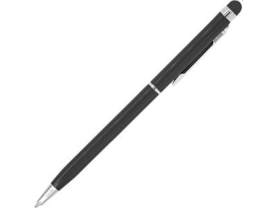 Ручка-стилус металлическая шариковая BAUME (Черный)