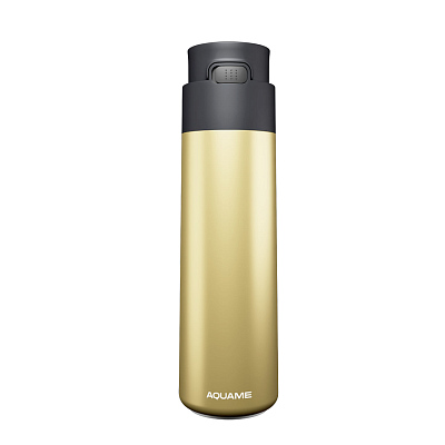 Умная бутылка-термос Aquame 2.0, темно-синий
