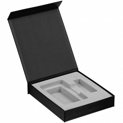 Коробка Latern для аккумулятора 5000 мАч и флешки, черная (Черный)
