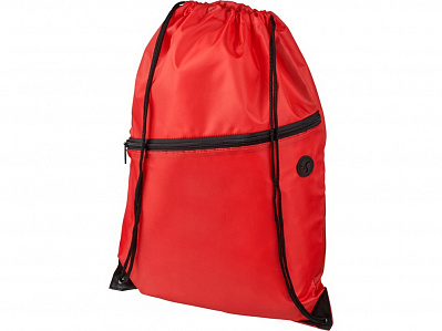 Рюкзак Oriole с карманом на молнии (Красный)
