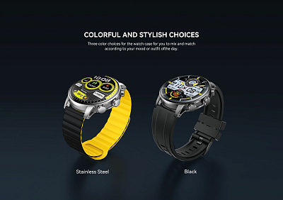 Смарт-часы Kieslect Calling Watch Kr2, серебро