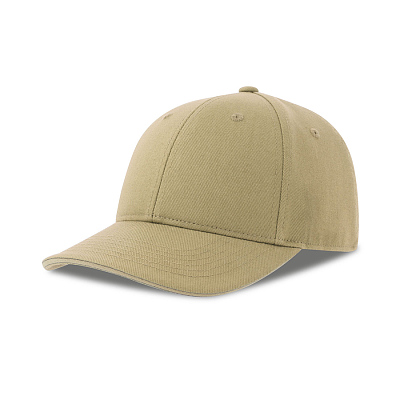 Бейсболка LIBERTY SANDWICH-S 270, 6 клиньев, металлическая застежка (Хаки)
