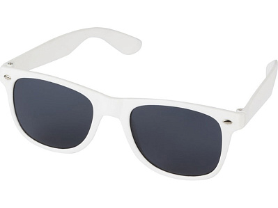 Солнцезащитные очки Sun Ray из переработанной пластмассы (Белый)