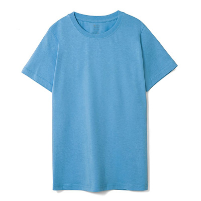 Футболка детская T-Bolka Kids, черная (Голубой)