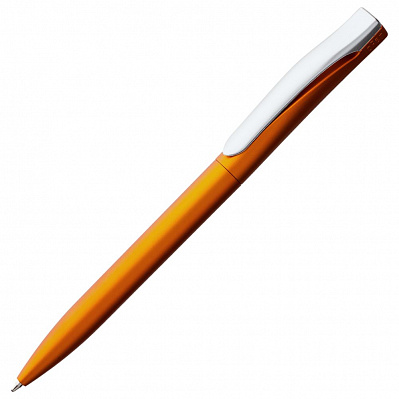 Ручка шариковая Pin Silver  металлик (Оранжевый)