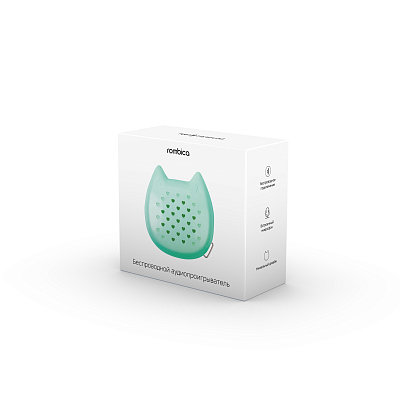 Портативная колонка Rombica Mysound Oscar, розовый