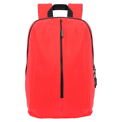 Рюкзак "Go" , 41 х 29 х15,5 см, 100% полиуретан (Красный)