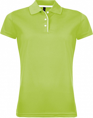 Рубашка поло женская Performer Women 180 зеленое яблоко (Зеленое яблоко)