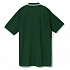 Рубашка поло мужская с контрастной отделкой Practice 270, зеленый/белый - Фото 2