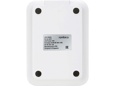 Настольная лампа с беспроводной зарядкой LED FAROS