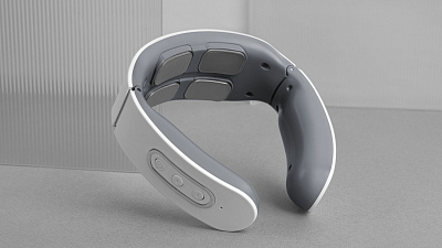 Массажер для шеи Rombica Wellness Electra, белый