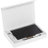 Коробка Silk с ложементом под ежедневник 13x21 см, флешку и ручку, белая - Фото 3