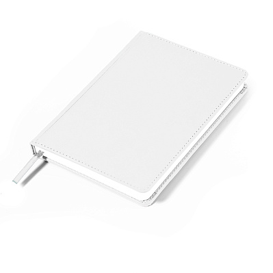 Ежедневник недатированный Campbell, формат А5,  в линейку (Белый)