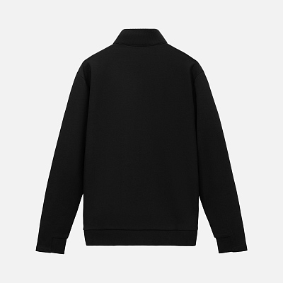 Толстовка на молнии Астин (Astin) черная, размер XXL