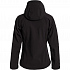 Куртка женская Hooded Softshell черная - Фото 3