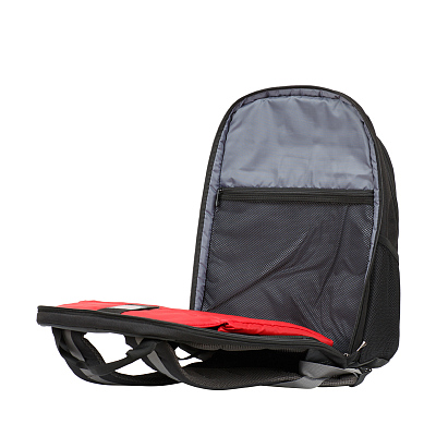 Рюкзак WENGER Legacy 16'', черный/серый, полиэстер/ПВХ, 35 x 25 x 45 см, 24 л