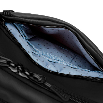 Рюкзак TORBER Mobi, черный, полиэстер 900D с PU покрытием, 45 х 32 х 20 см