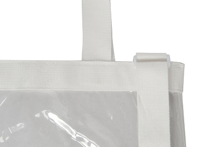 Сумка Frank из прозрачного пластика с регулирующейся лямкой