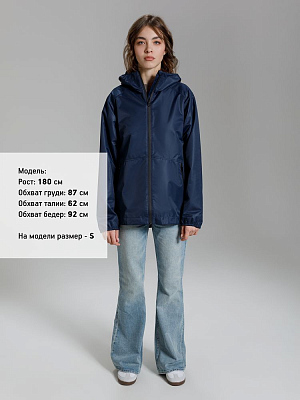 Куртка унисекс Nordvind DWR, темно-синяя